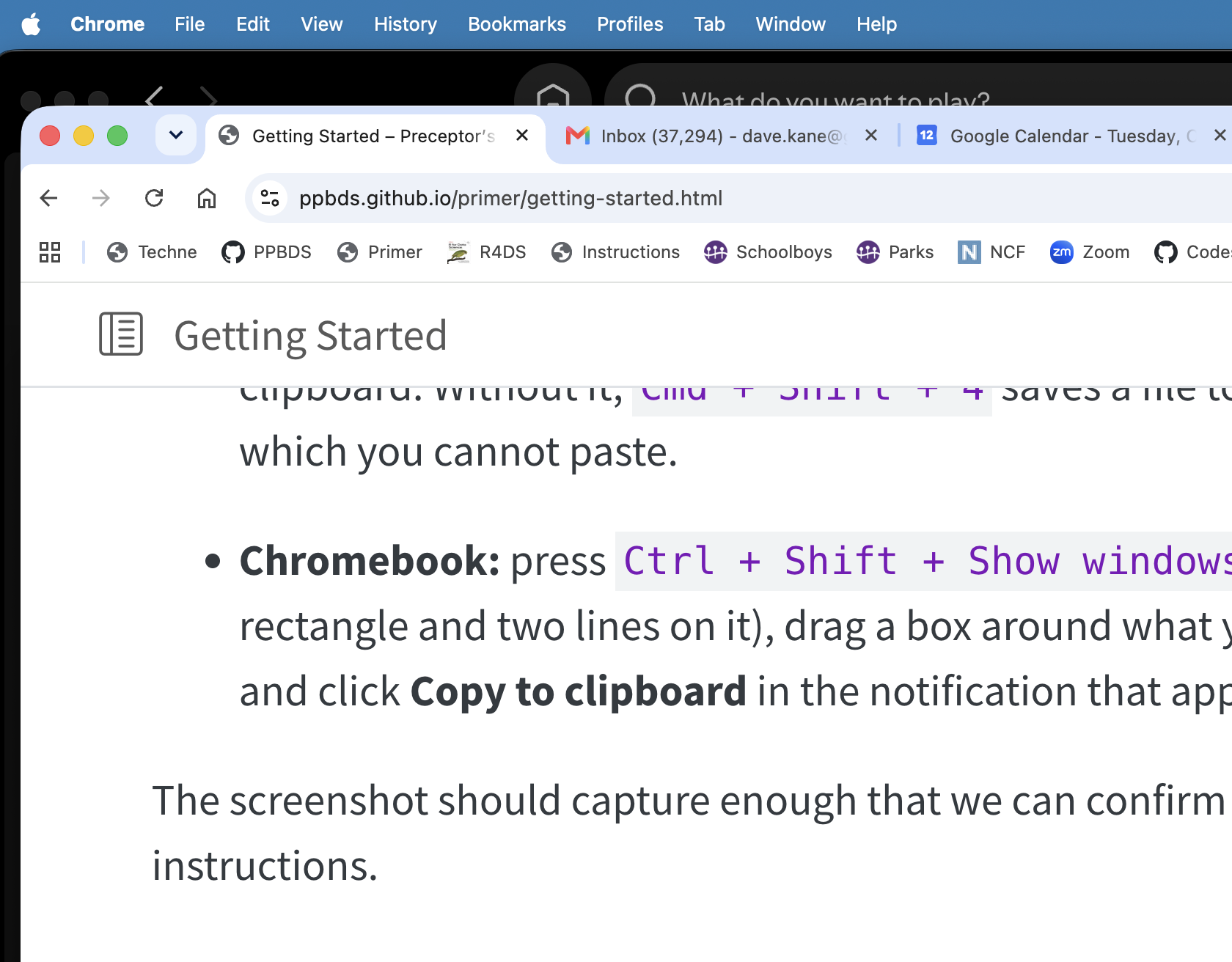 A screenshot of an entire Windows screen showing a new Google Chrome tab, with the Windows taskbar along the bottom.